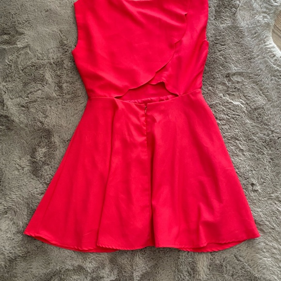 Dex women’s dress A line w back details Size Large (12) lined - Picture 2 of 7